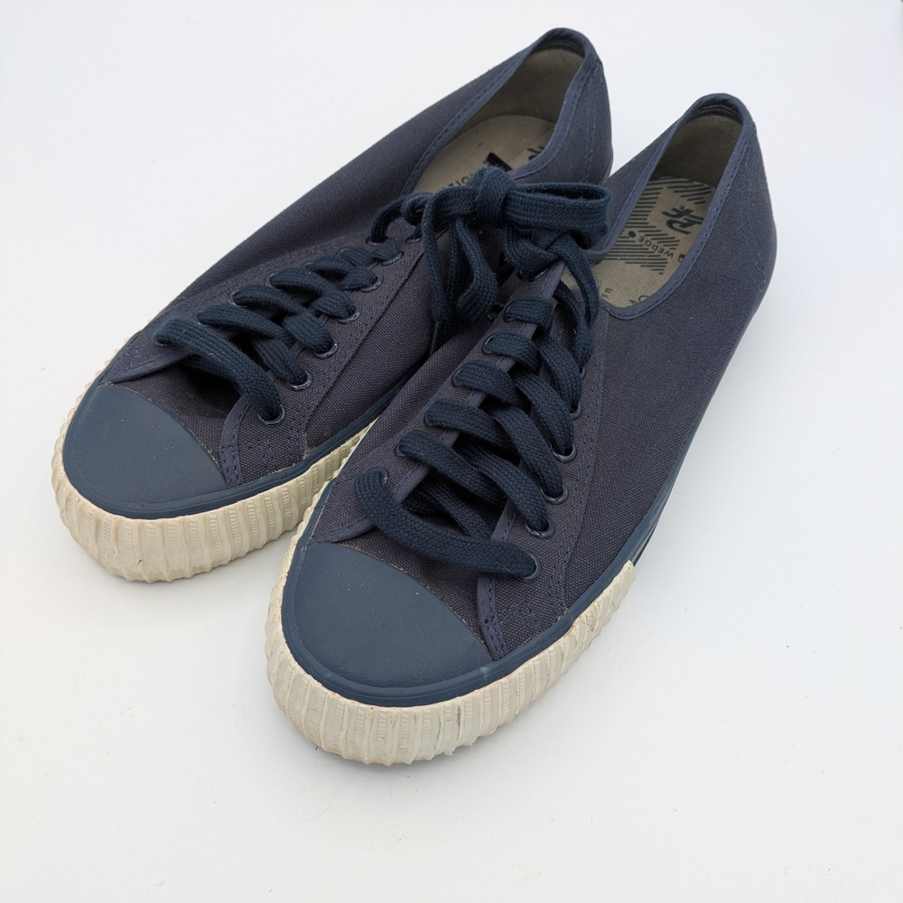 P.F. Flyers Dark Blue Canvas Sneakers